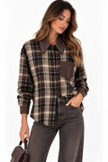 Camicia tartan jewel