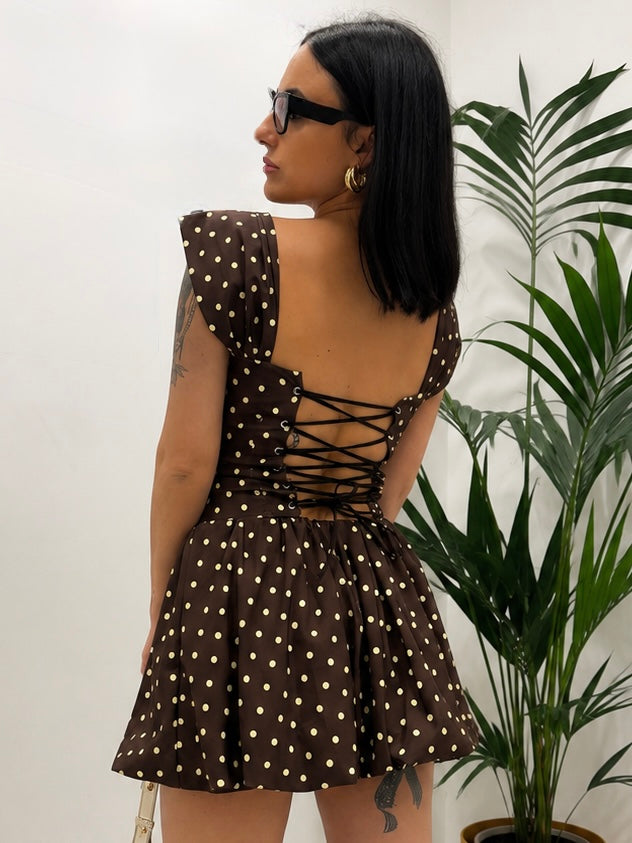 Abito Pin Up Brown